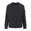Stone Island  Fleece Badge-Patch Crewneck Sweatshirt