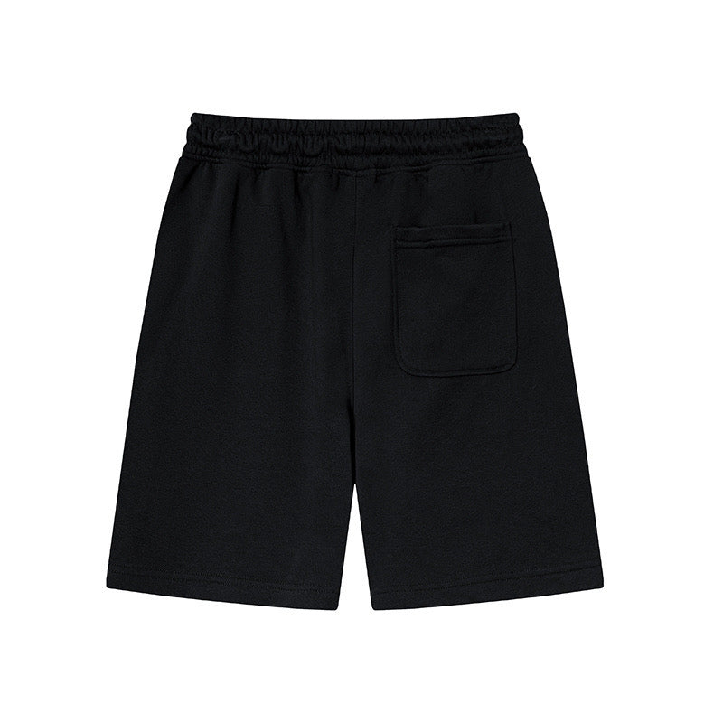 Stone Island Badge-Patch Drawstring Fleece Shorts