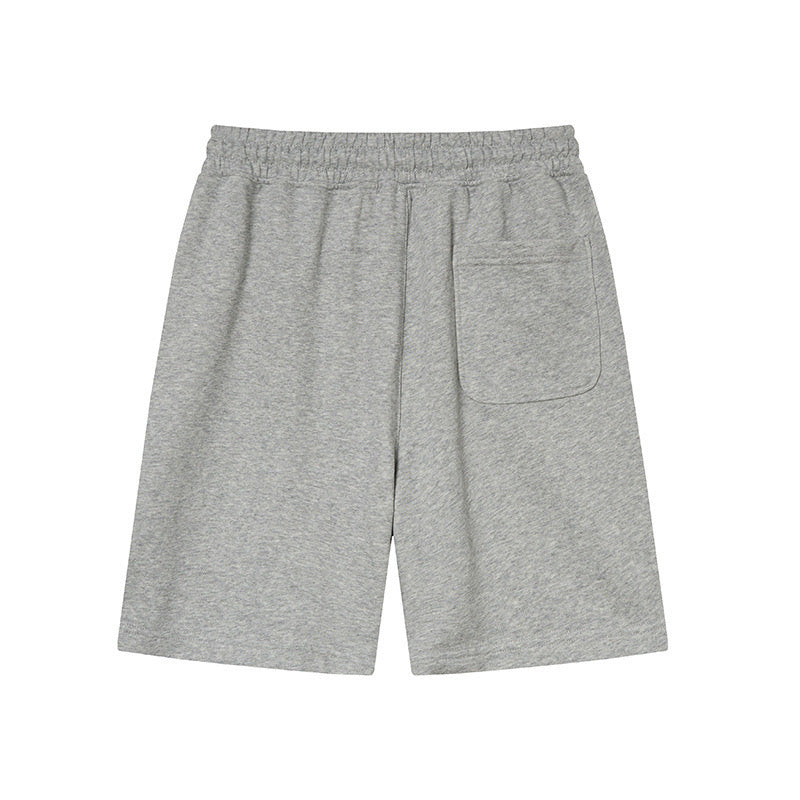 Stone Island Badge-Patch Drawstring Fleece Shorts