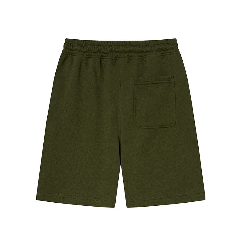 Stone Island Badge-Patch Drawstring Fleece Shorts