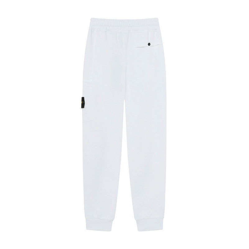 Stone Island Badge-Patch Drawstring Sweatpants