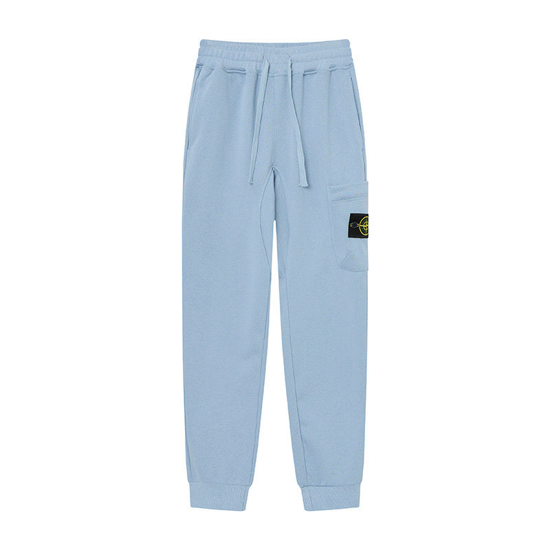 Stone Island Badge-Patch Drawstring Sweatpants