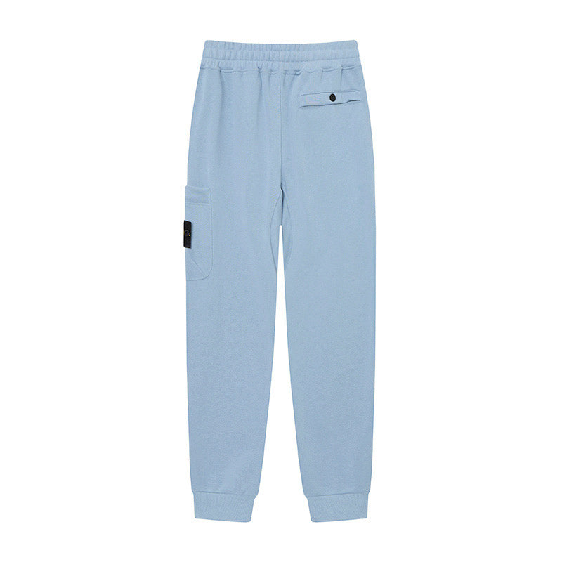 Stone Island Badge-Patch Drawstring Sweatpants