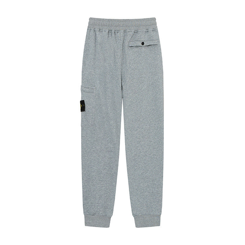 Stone Island Badge-Patch Drawstring Sweatpants