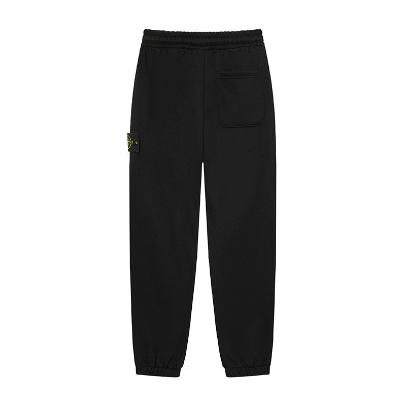 Stone Island 320g Combed Cotton Terry Badge-Patch Sweatpants