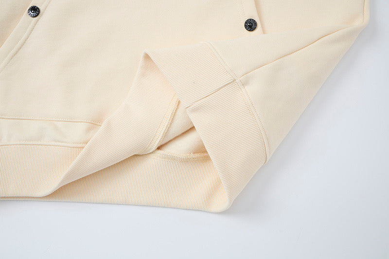 Stone Island Brushed Fleece Drop-Shoulder Crewneck Sweatshirt