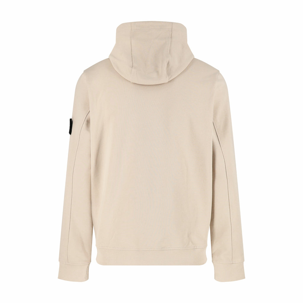 Stone Island Badge-Cuff Pullover Hoodie
