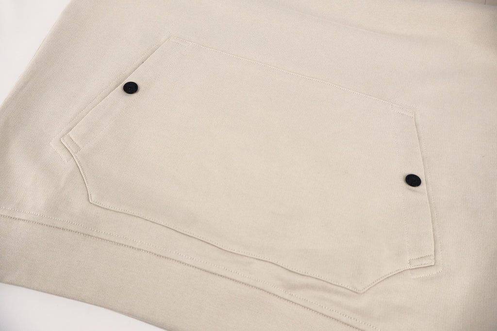 Stone Island Badge-Cuff Pullover Hoodie