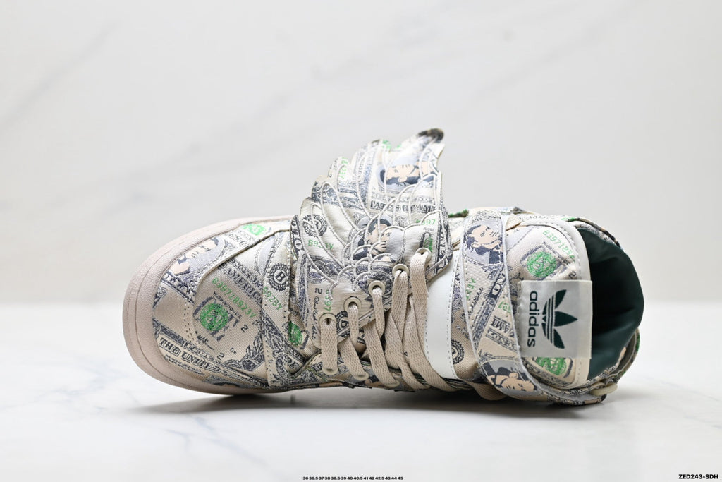 Jeremy Scott x Adidas Forum Wings Classic Sneakers