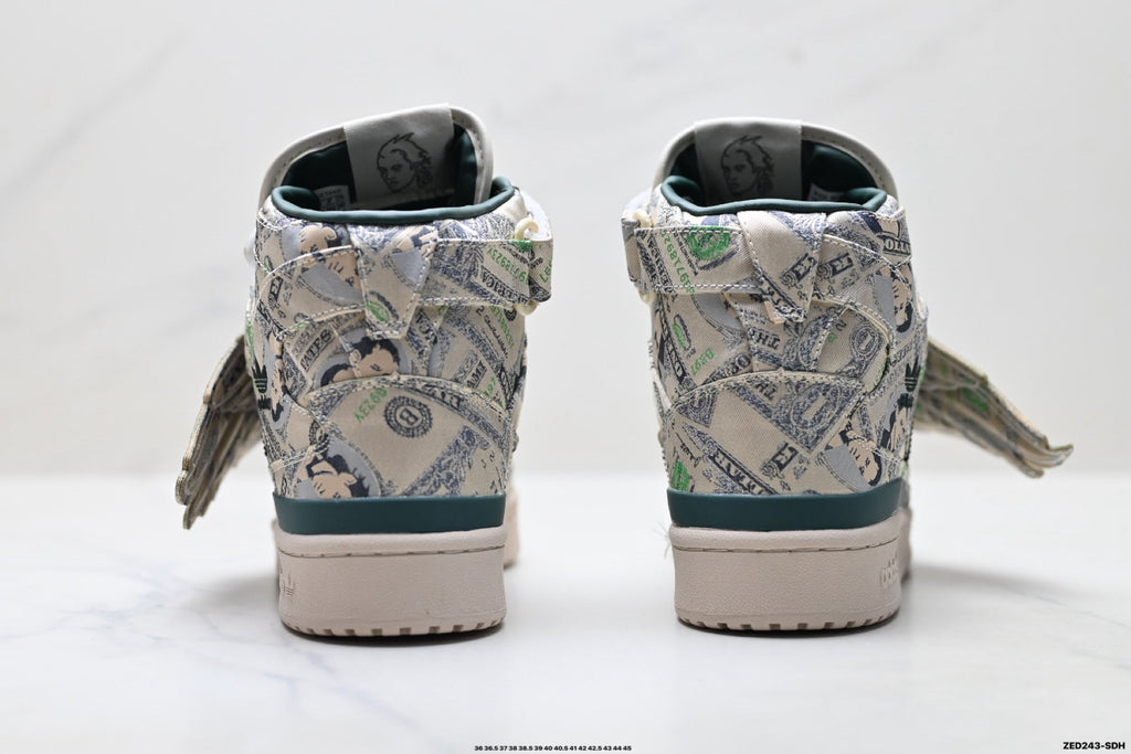 Jeremy Scott x Adidas Forum Wings Classic Sneakers