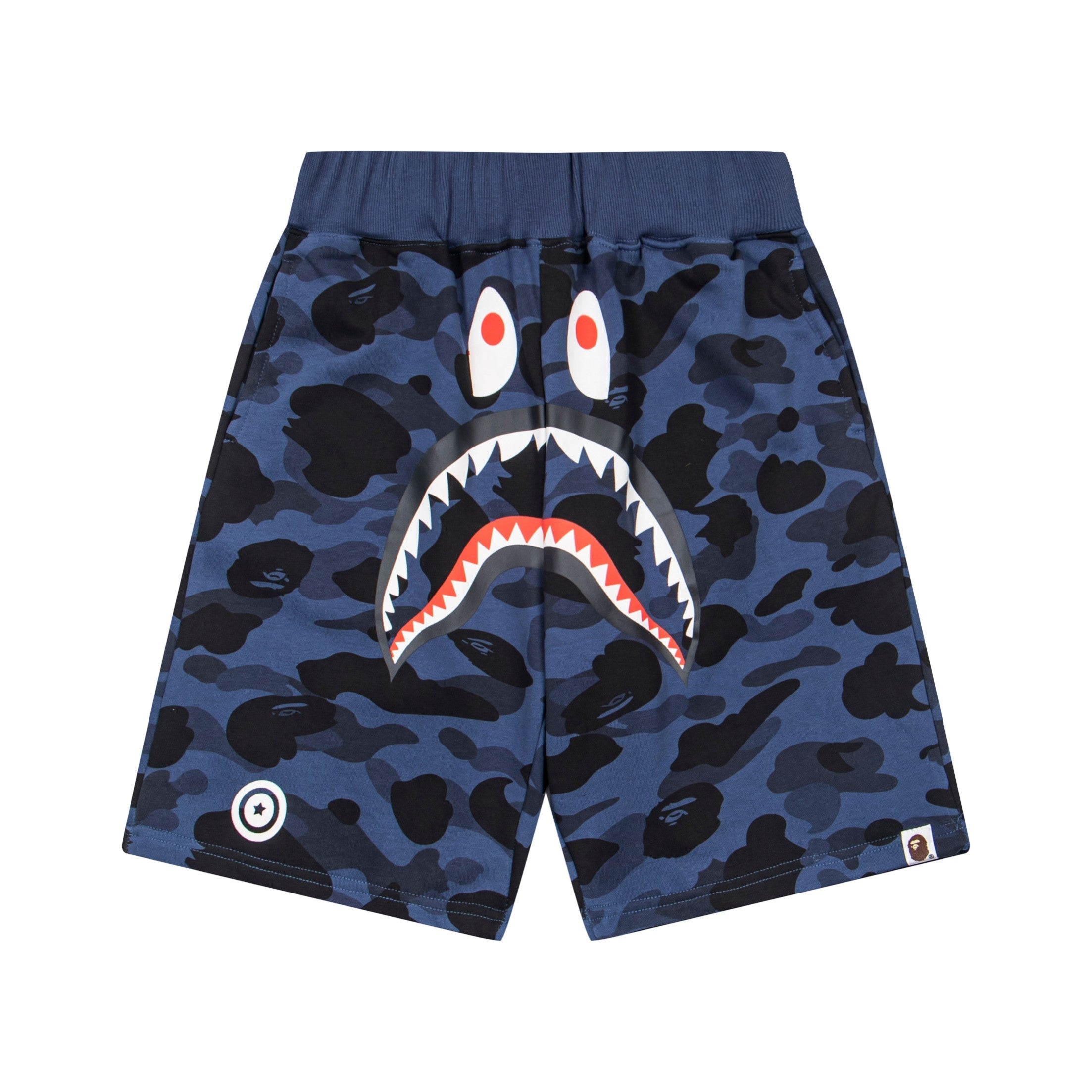 BAPE 1st Camo Shark Sweat Shorts – Unisex Streetwear