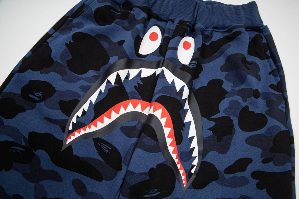 BAPE 1st Camo Shark Sweat Shorts – Unisex Streetwear