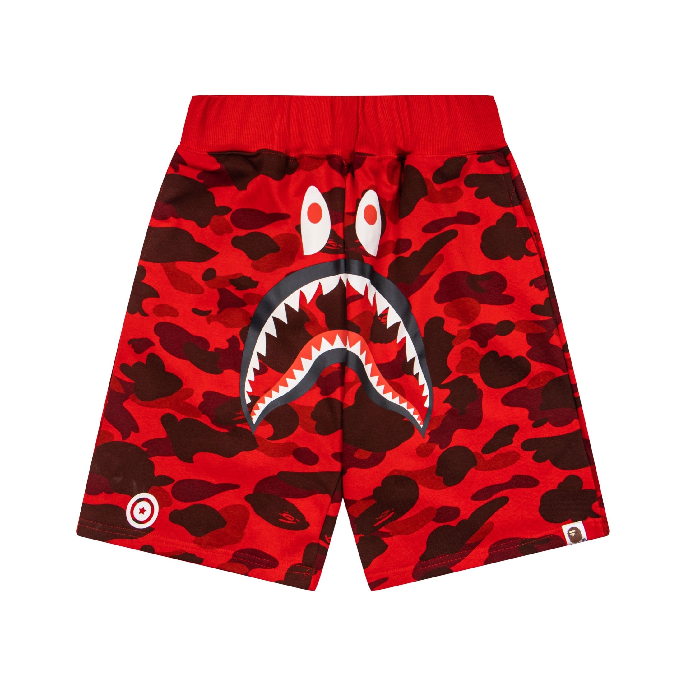 BAPE 1st Camo Shark Sweat Shorts