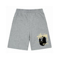 Stüssy x BAPE Gold Ape Head Graphic Shorts