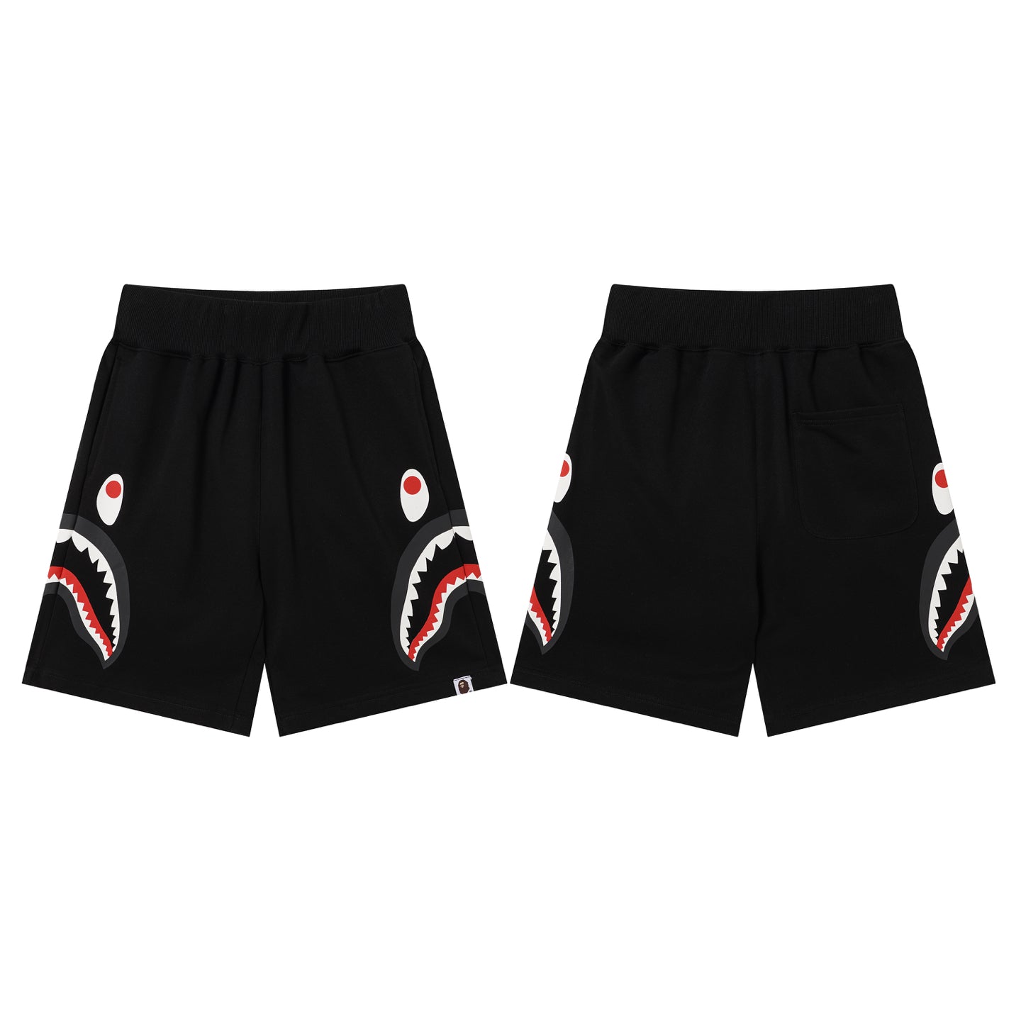 BAPE Shark Graphic Heavyweight Shorts