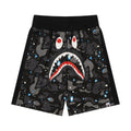 BAPE Shark Space Camo Sweat Shorts – Black