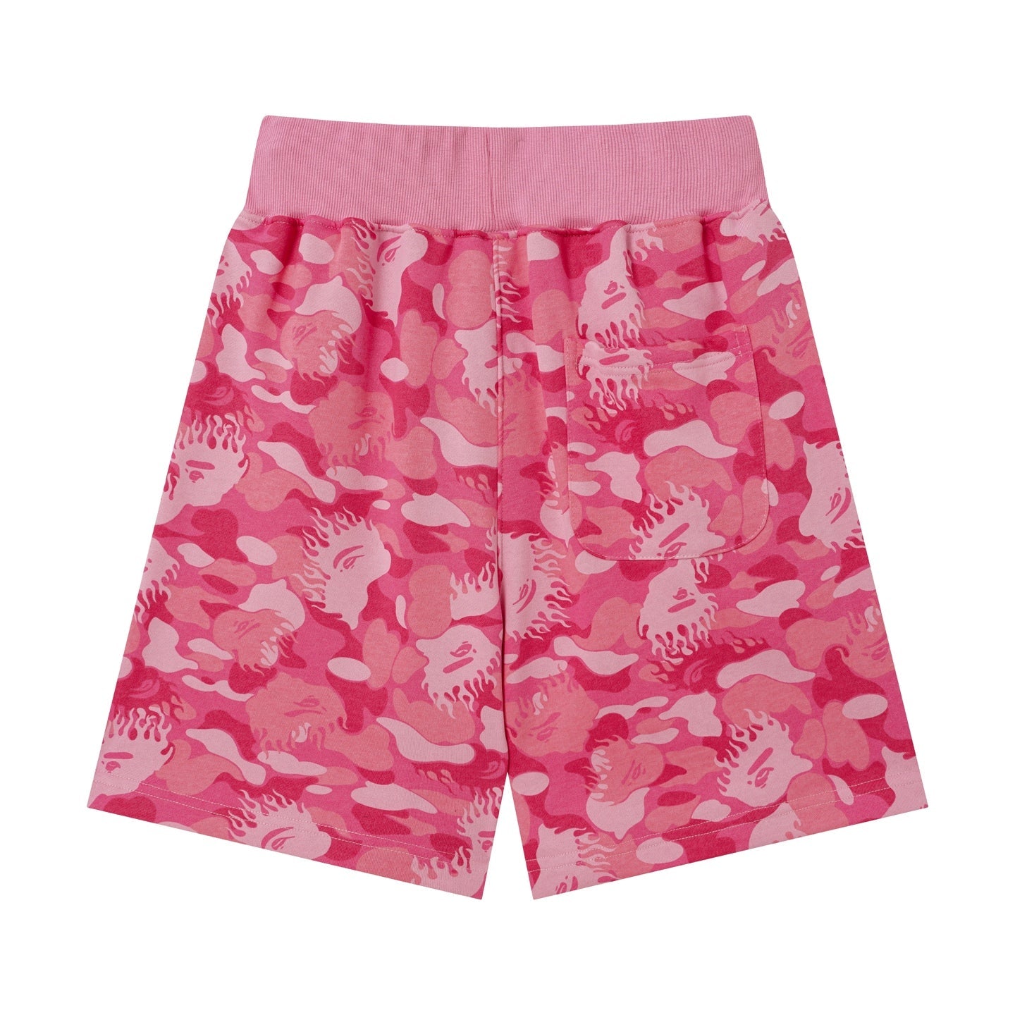 BAPE Camo Sweat Shorts – Blue & Pink