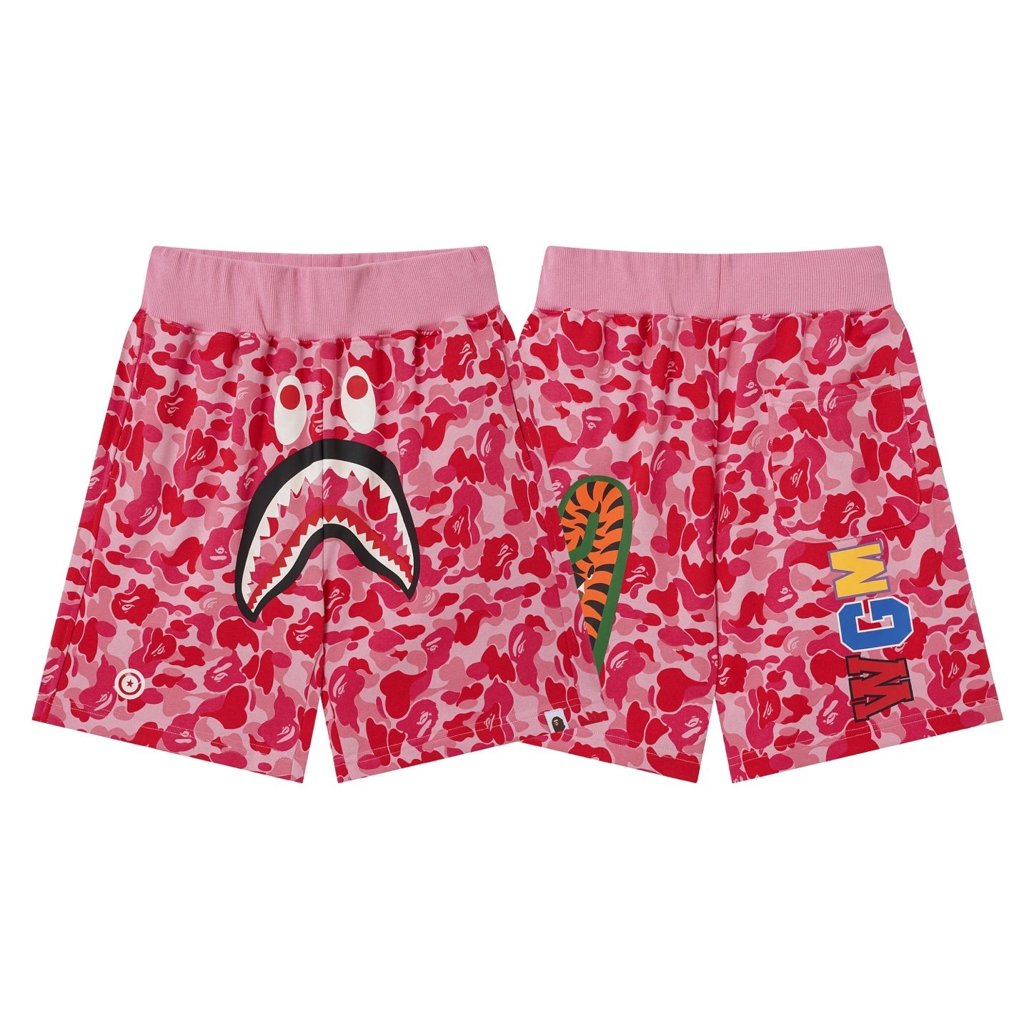BAPE 1st Camo Shark Sweat Shorts