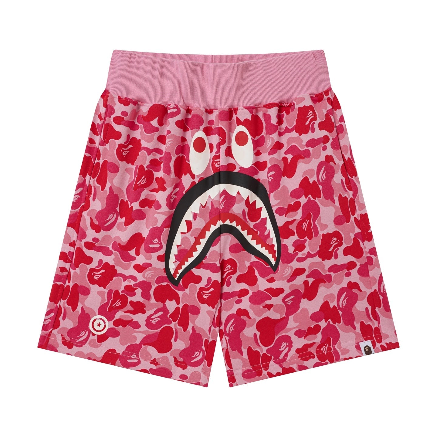 BAPE 1st Camo Shark Sweat Shorts