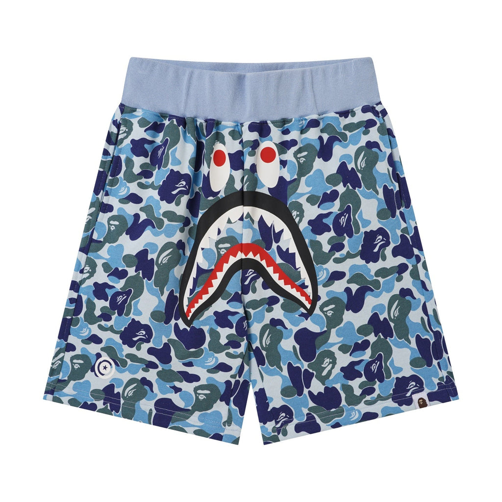 BAPE 1st Camo Shark Sweat Shorts