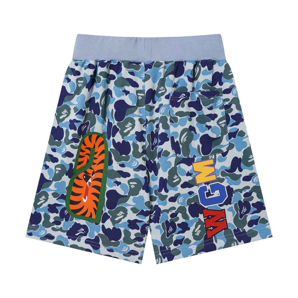 BAPE 1st Camo Shark Sweat Shorts
