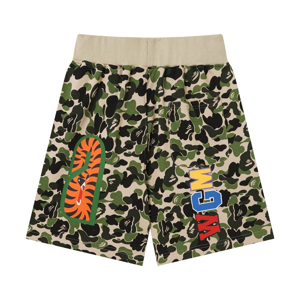 BAPE 1st Camo Shark Sweat Shorts