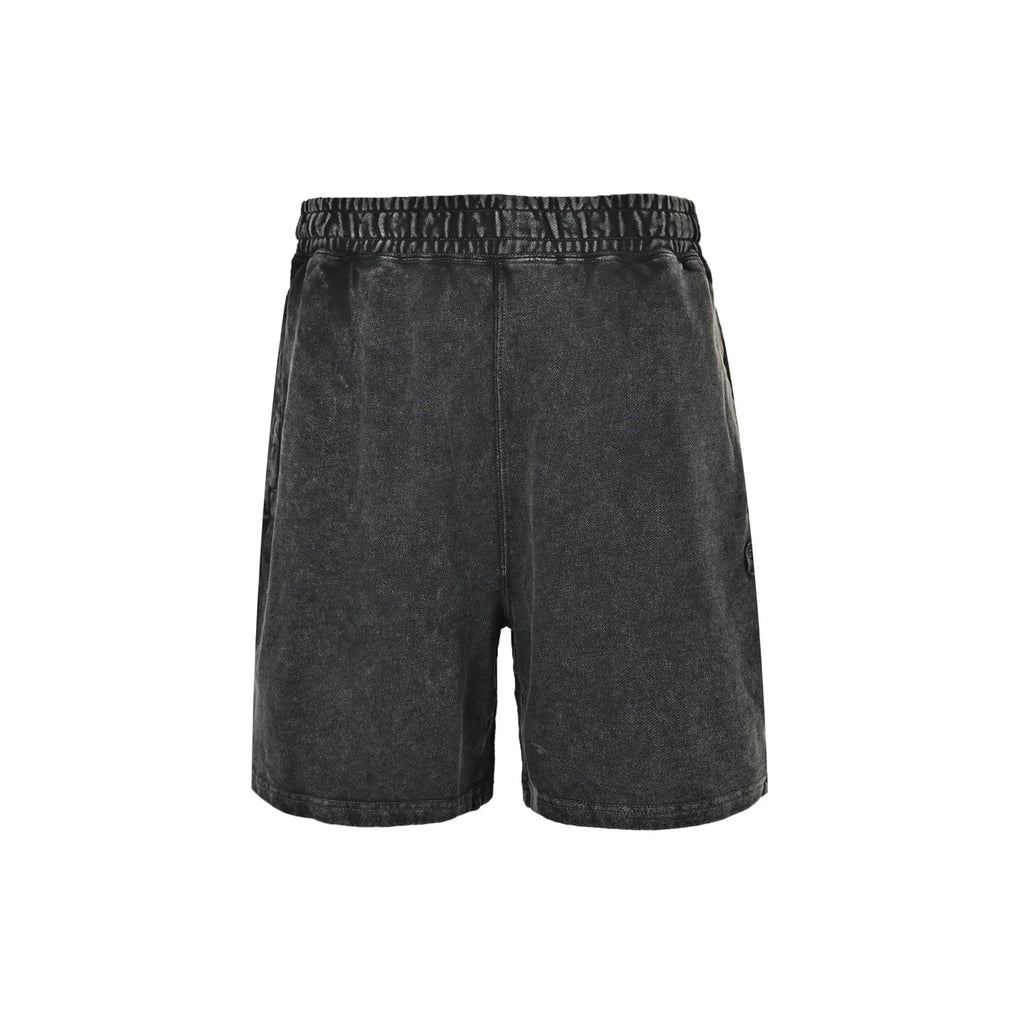 BAPE Washed Ape Embroidery Heavyweight Sweat Shorts