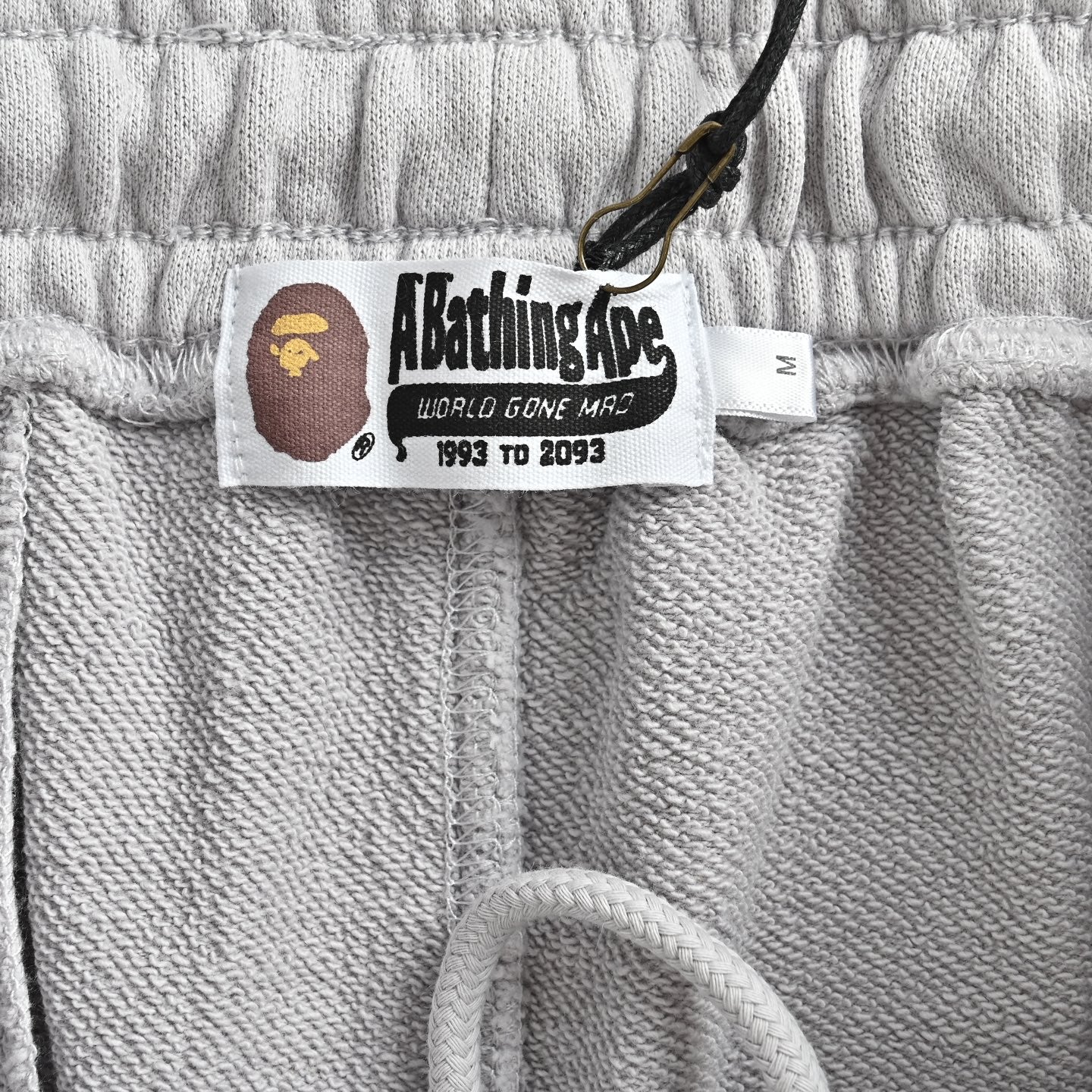 BAPE Washed Heavyweight Sweat Shorts – Light Grey