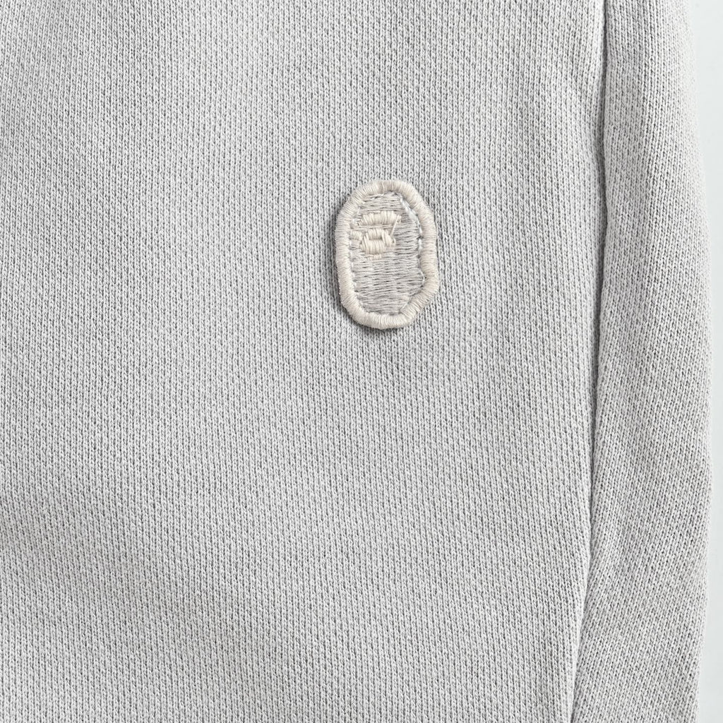 BAPE Washed Heavyweight Sweat Shorts – Light Grey