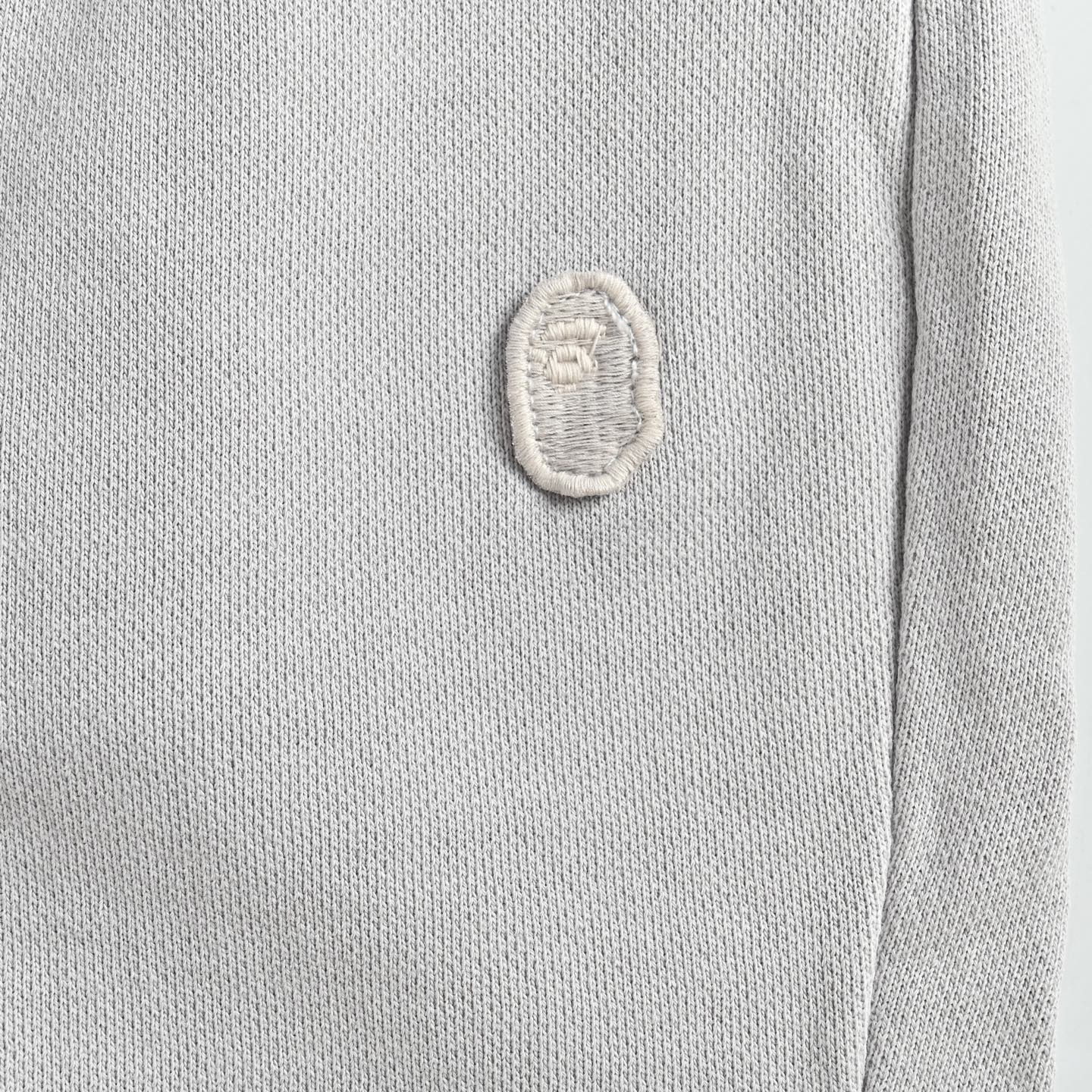 BAPE Washed Heavyweight Sweat Shorts – Light Grey