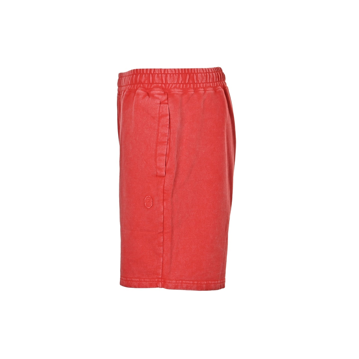 BAPE Washed Heavyweight Sweat Shorts – Red