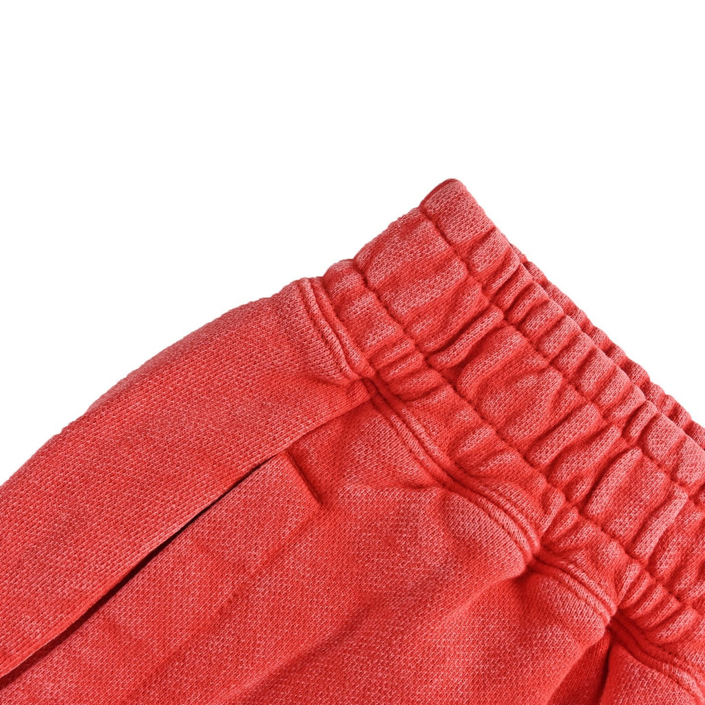 BAPE Washed Heavyweight Sweat Shorts – Red