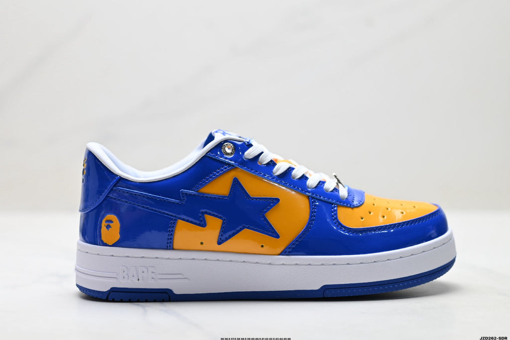 A BATHING APE BAPE STA “Pastel Color” Low-Top Sneakers