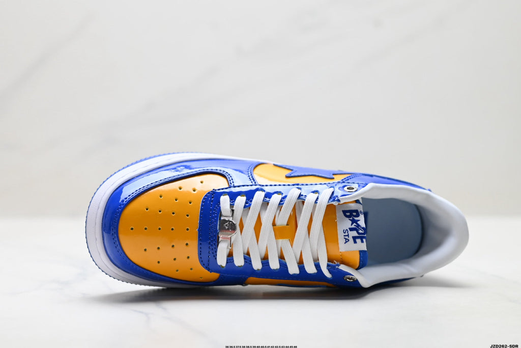 A BATHING APE BAPE STA “Pastel Color” Low-Top Sneakers