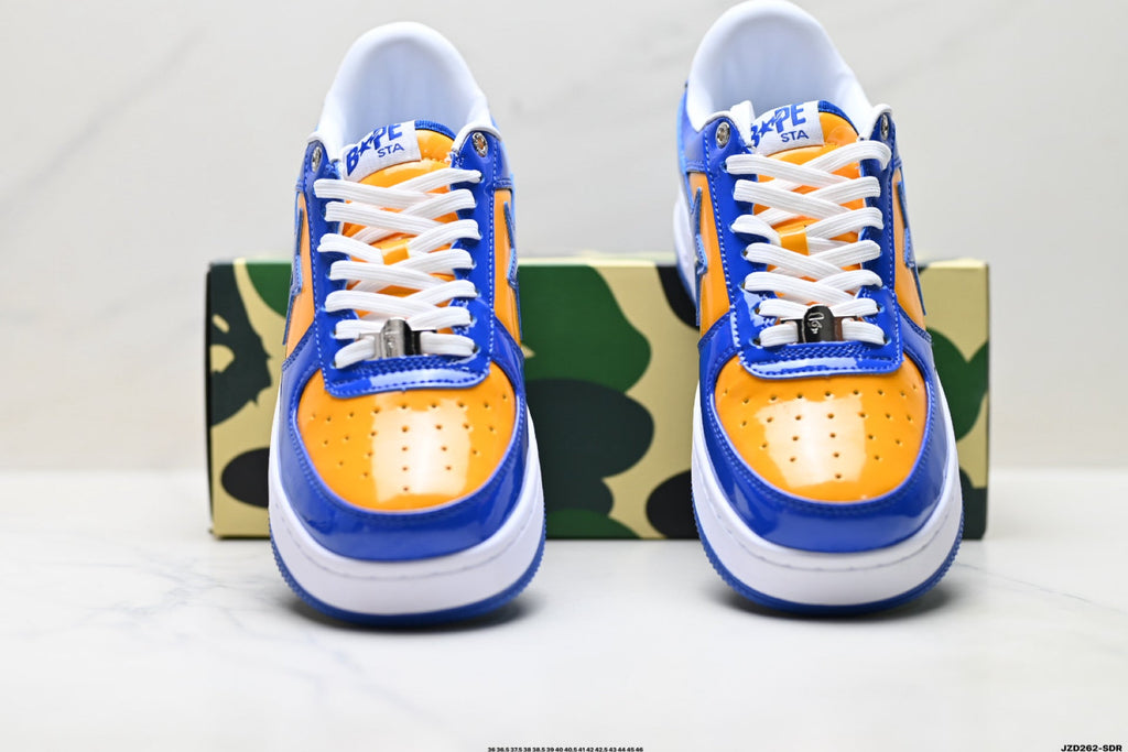 A BATHING APE BAPE STA “Pastel Color” Low-Top Sneakers