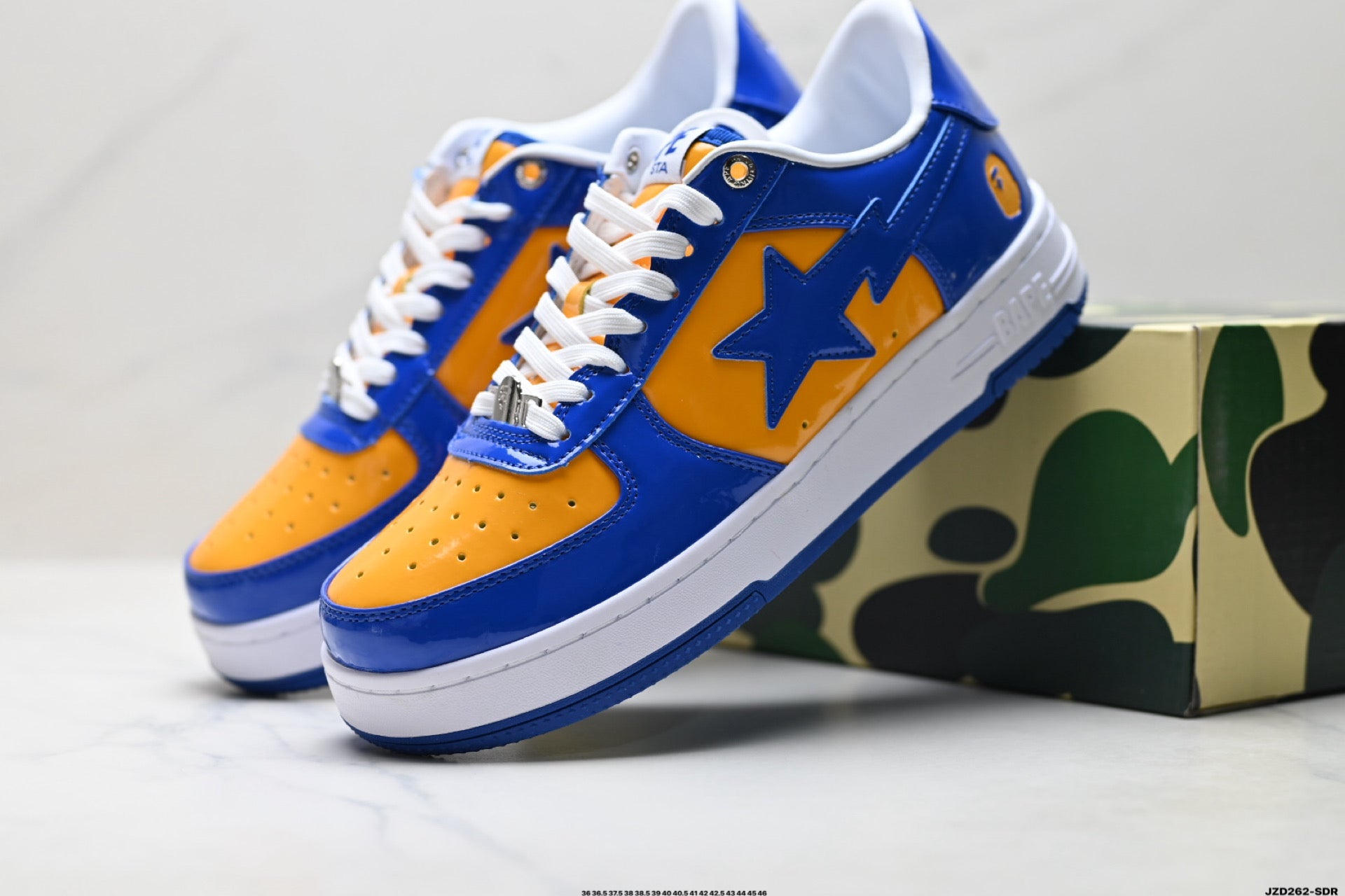 A BATHING APE BAPE STA “Pastel Color” Low-Top Sneakers