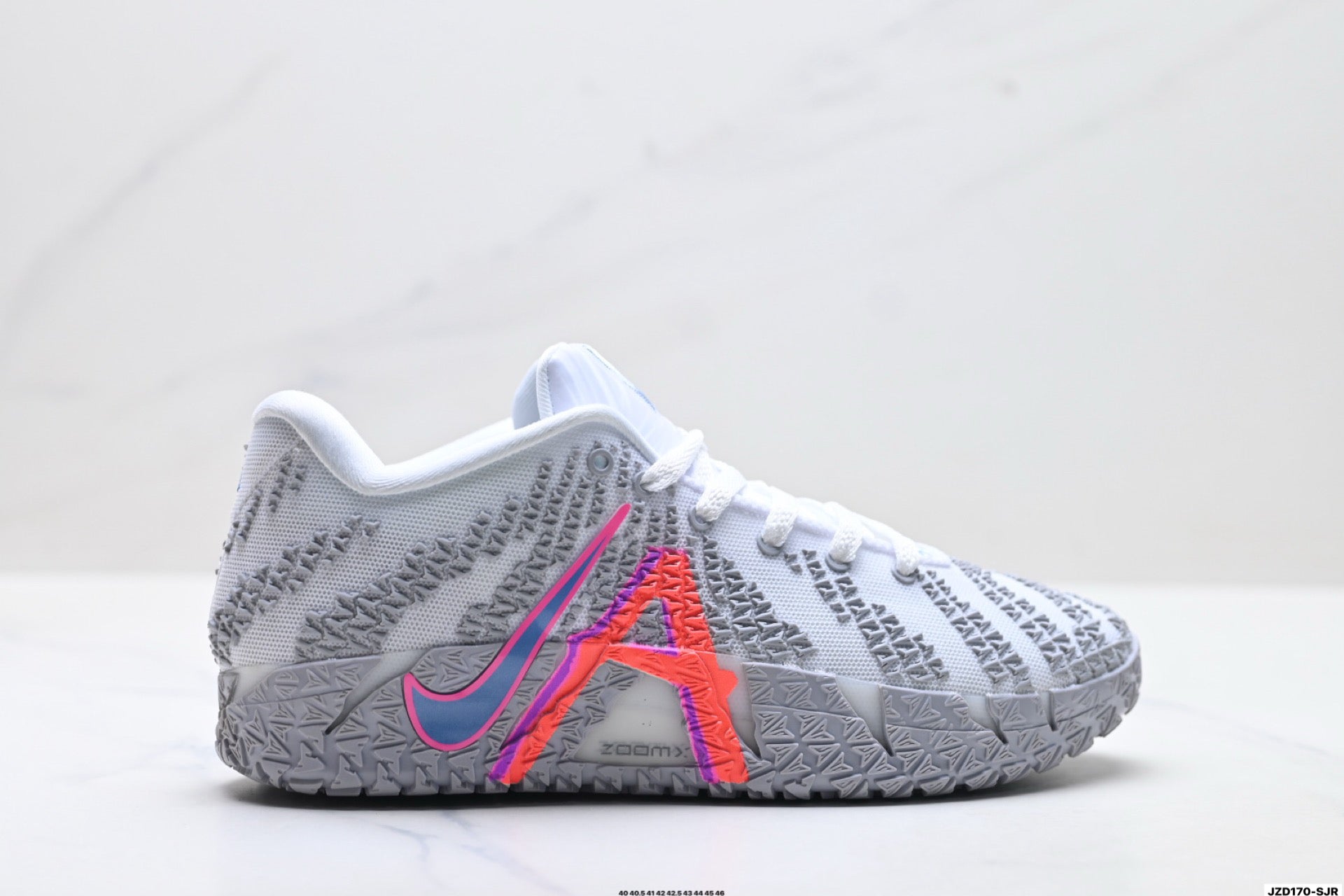 Nike Ja 3 Ja Morant Basketball Shoes – White Grey Pink
