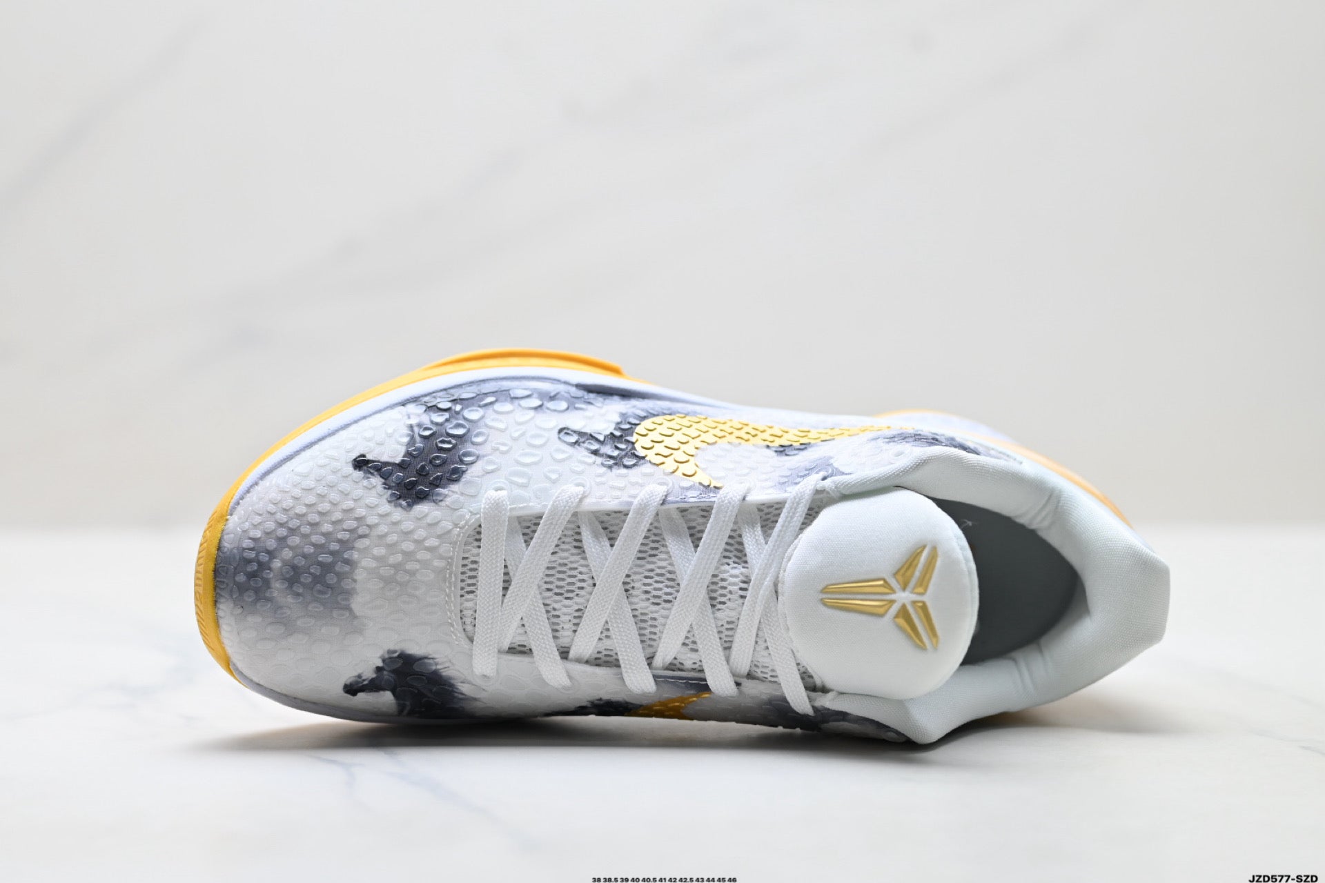 Nike Kobe 6 Protro Low-Top Basketball Shoes – White Gold