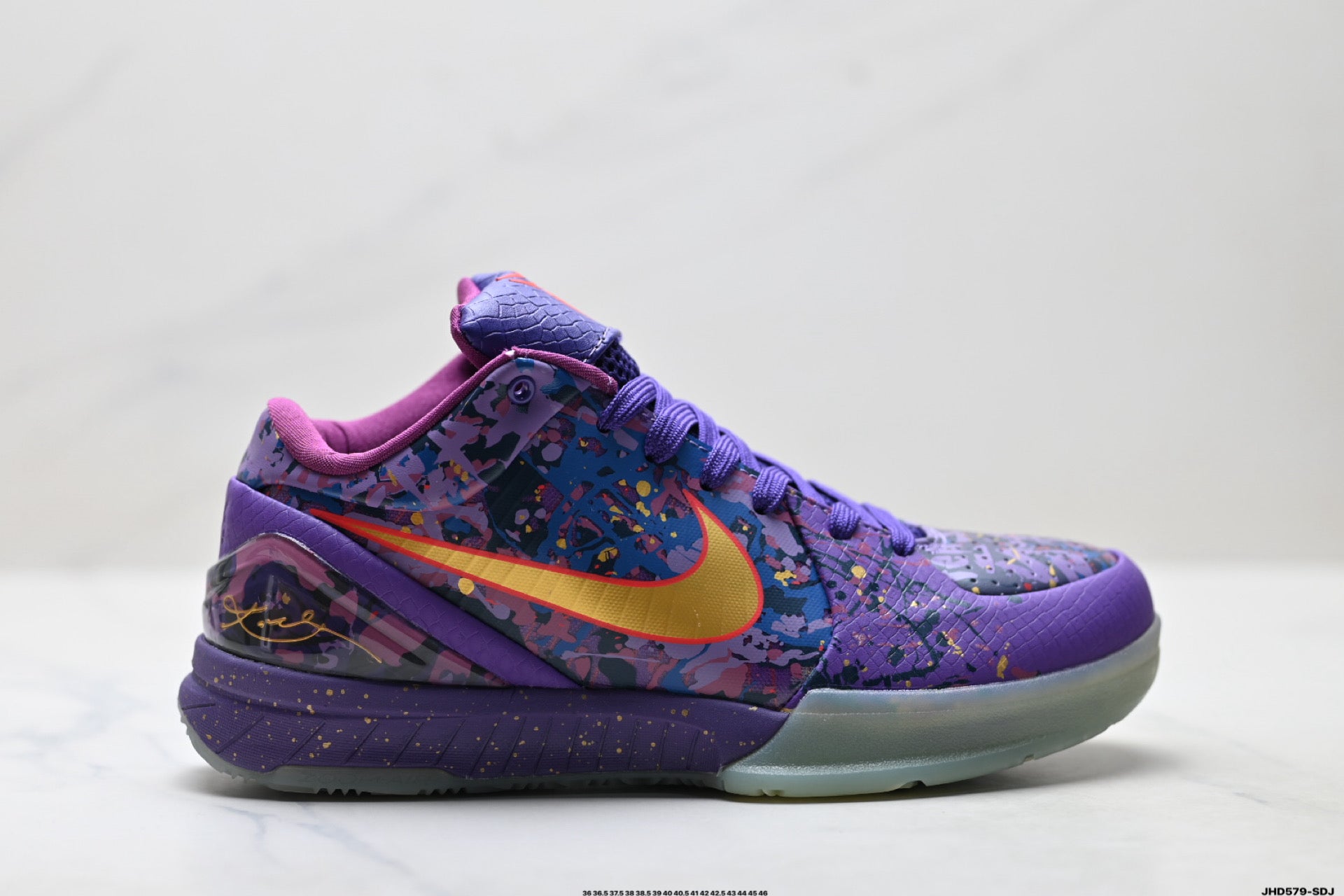 Nike Kobe 6 Protro Low-Top Basketball Shoes – Purple Gold