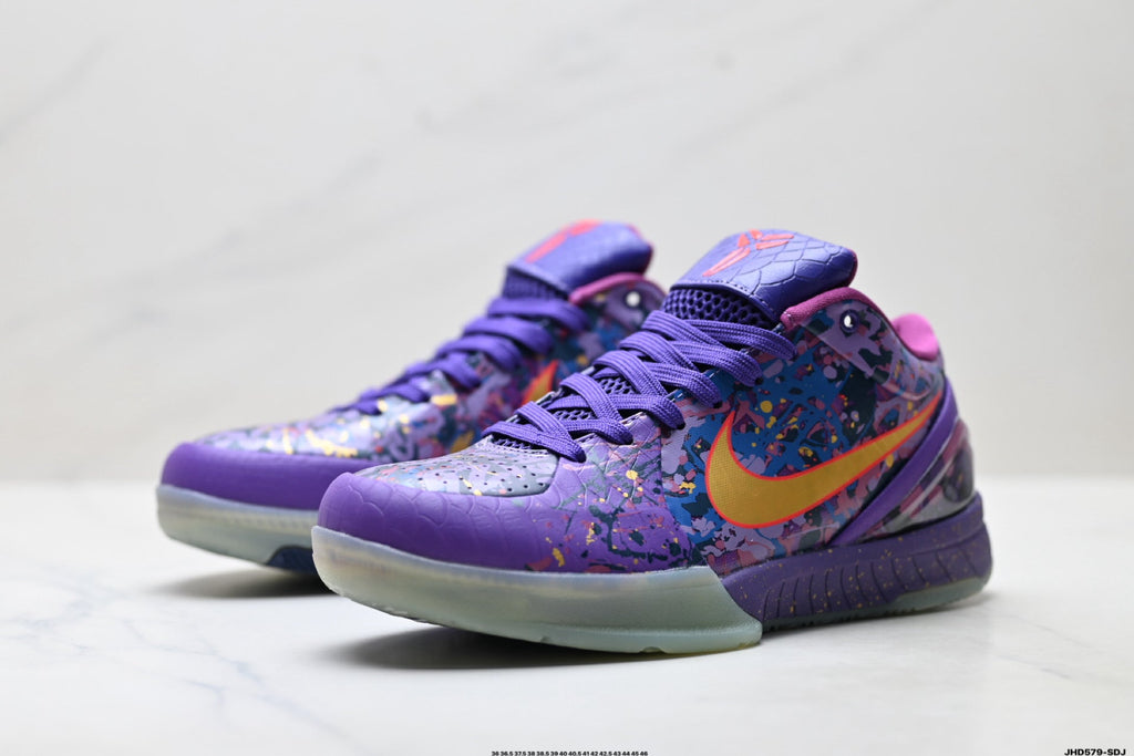 Nike Kobe 6 Protro Low-Top Basketball Shoes – Purple Gold