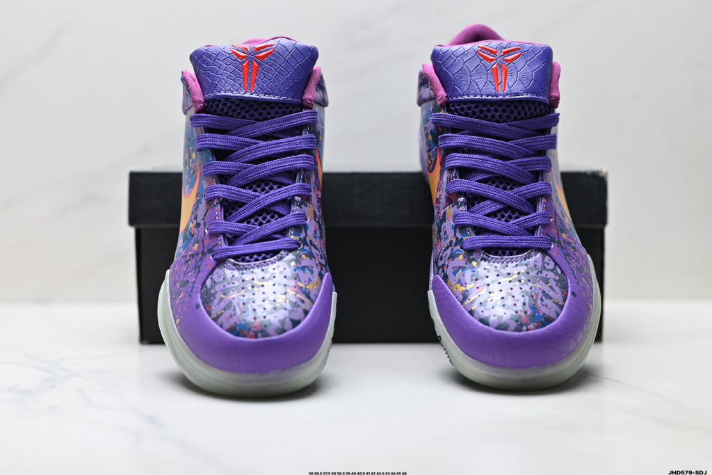 Nike Kobe 6 Protro Low-Top Basketball Shoes – Purple Gold