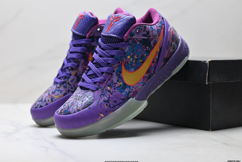 Nike Kobe 6 Protro Low-Top Basketball Shoes – Purple Gold