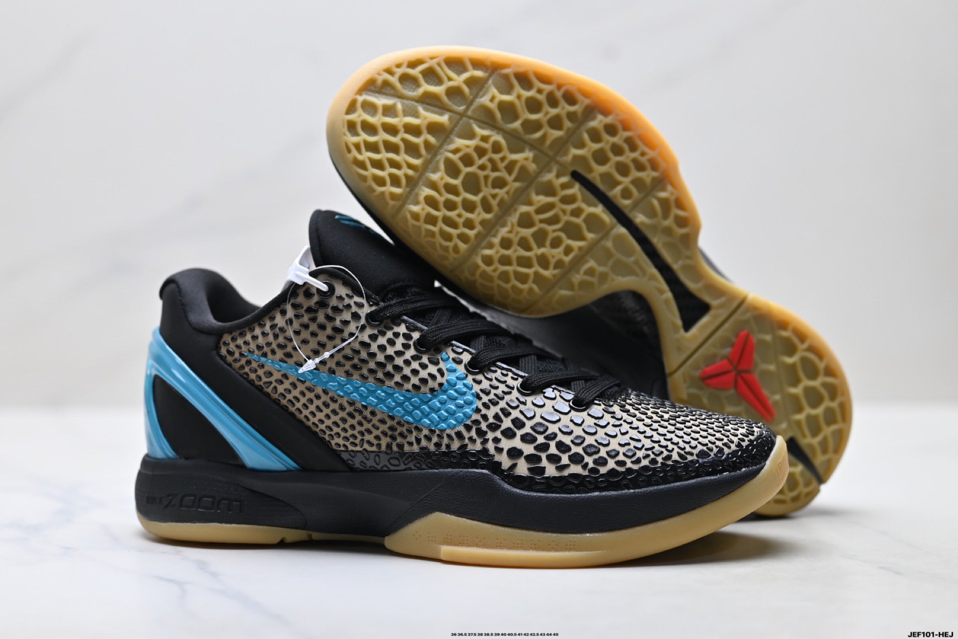 Nike Kobe 6 Protro Low-Top Basketball Shoes – Sand Blue