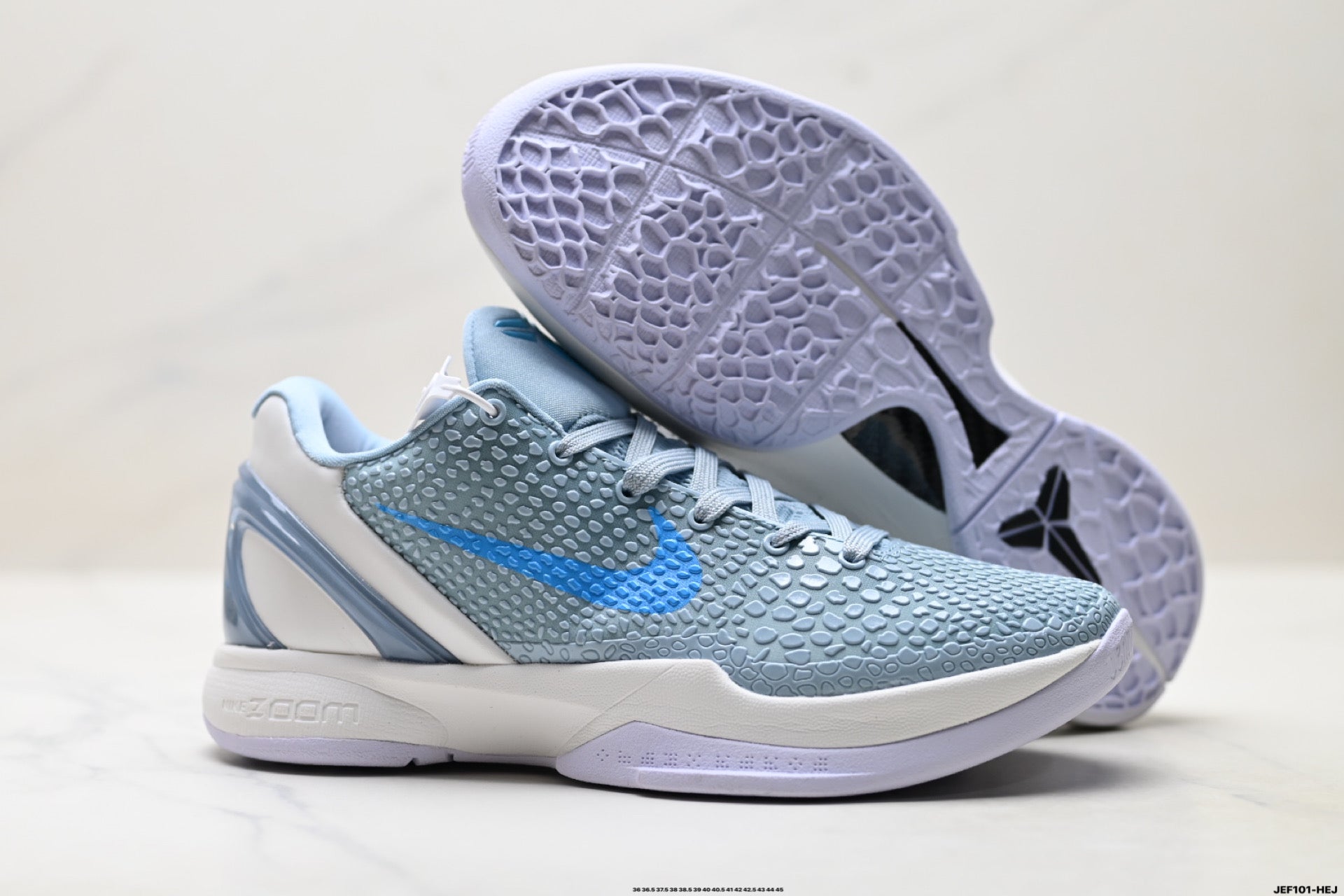 Nike Kobe 6 Protro Low-Top Basketball Shoes – Ice Blue