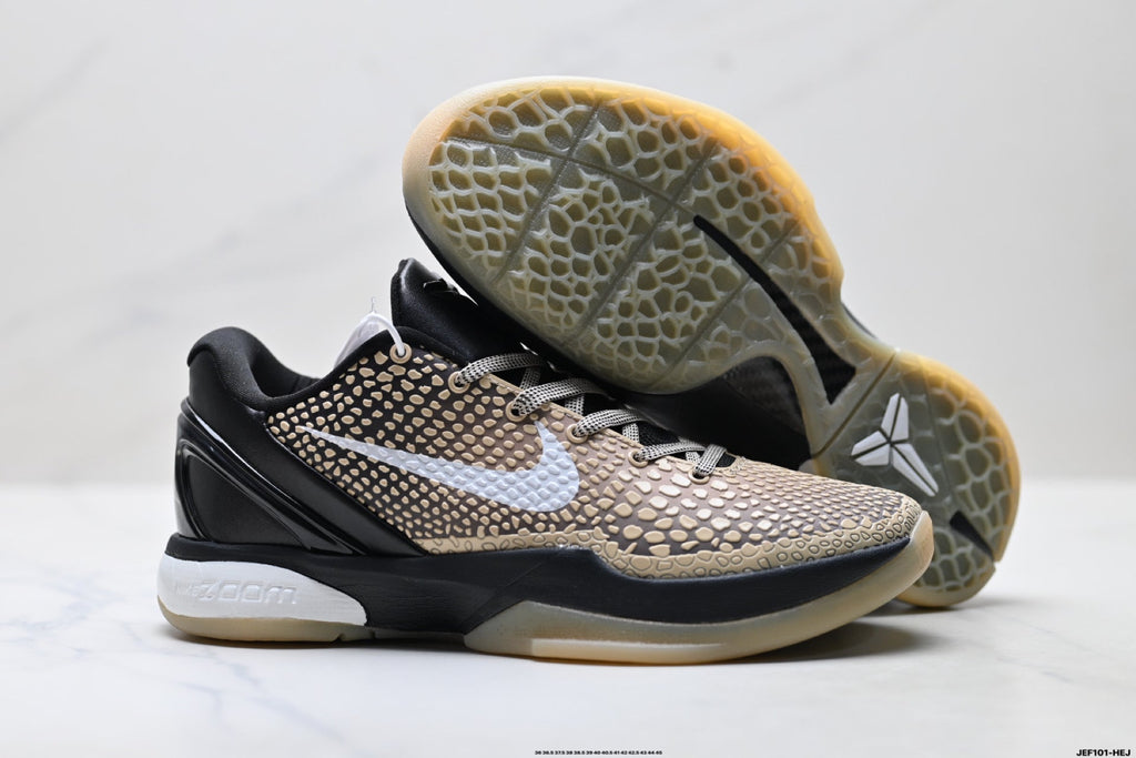 Nike Kobe 6 Protro Low-Top Basketball Shoes – Sand Gold