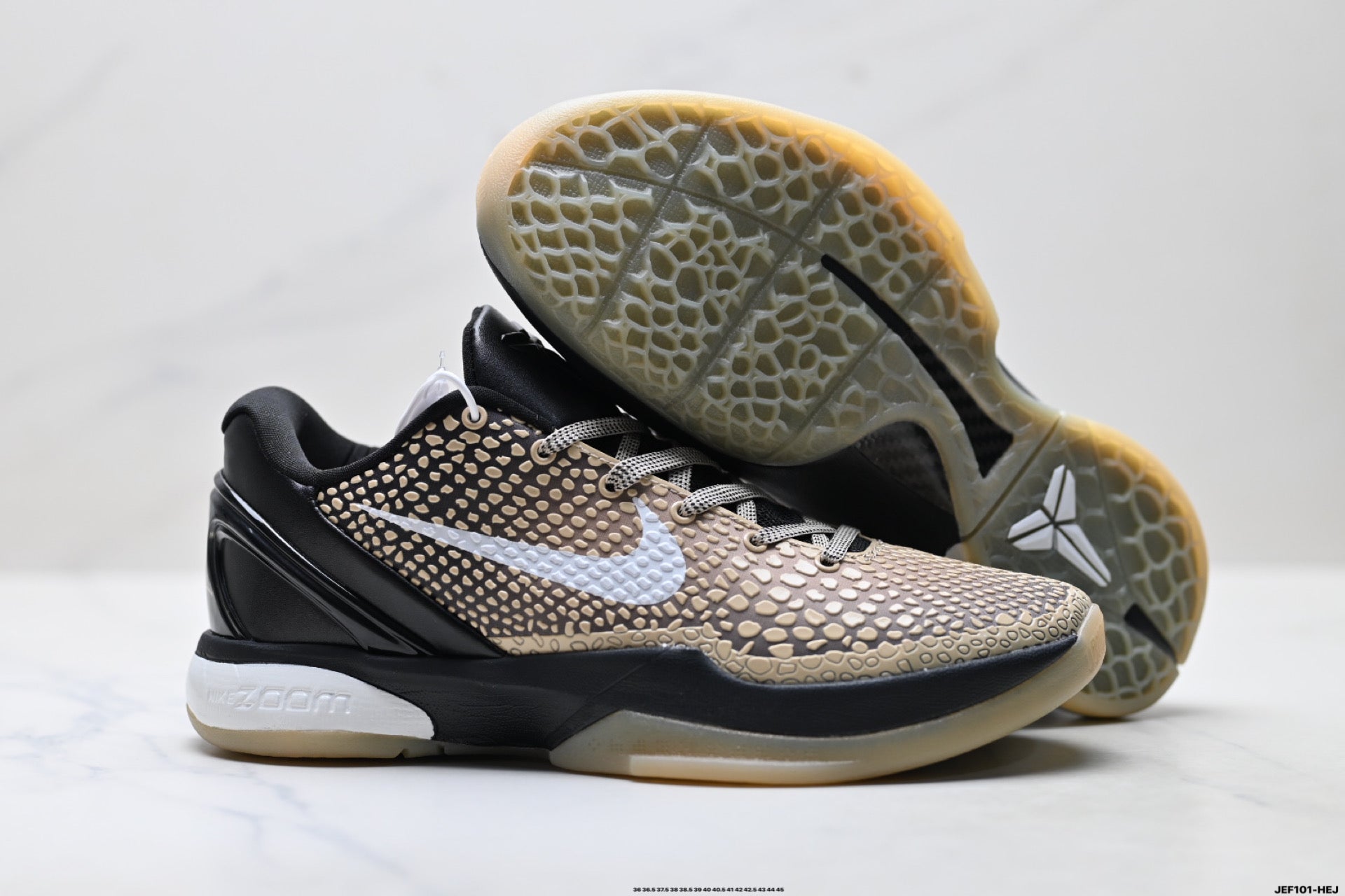 Nike Kobe 6 Protro Low-Top Basketball Shoes – Sand Gold