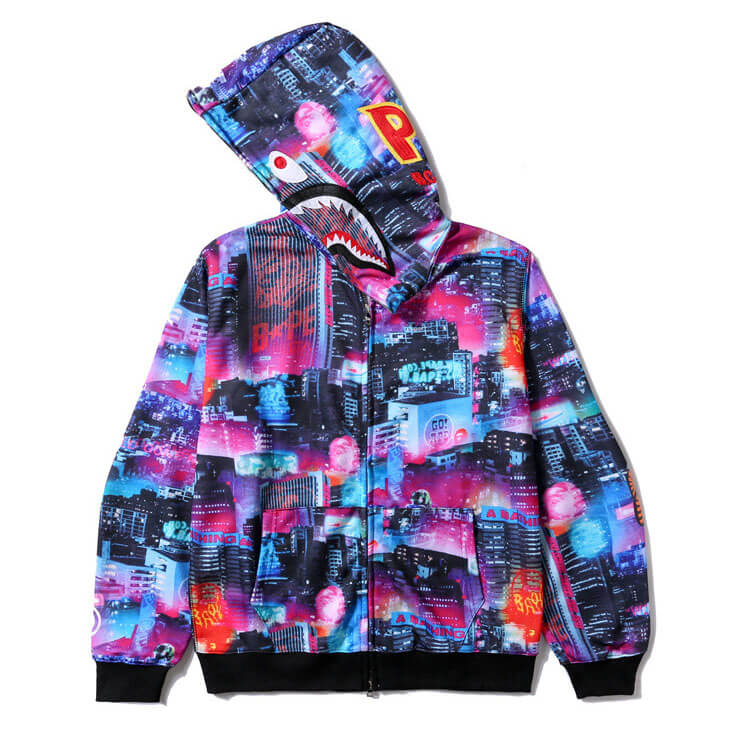 BAPE Tokyo Night Hoodie - image 1