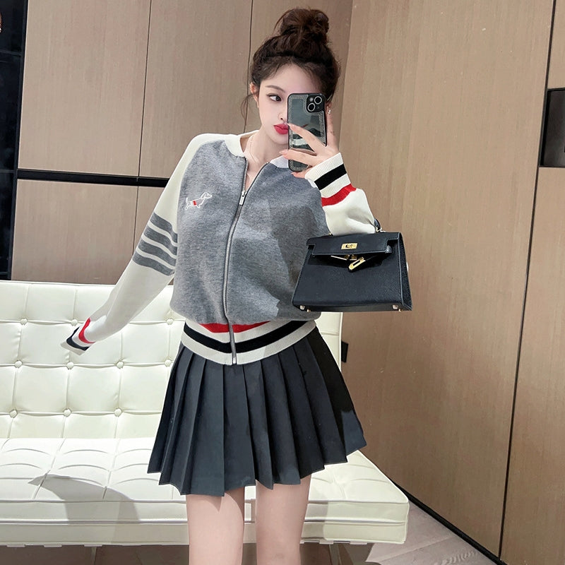 Puppy Zipper Cardigan - Image 2