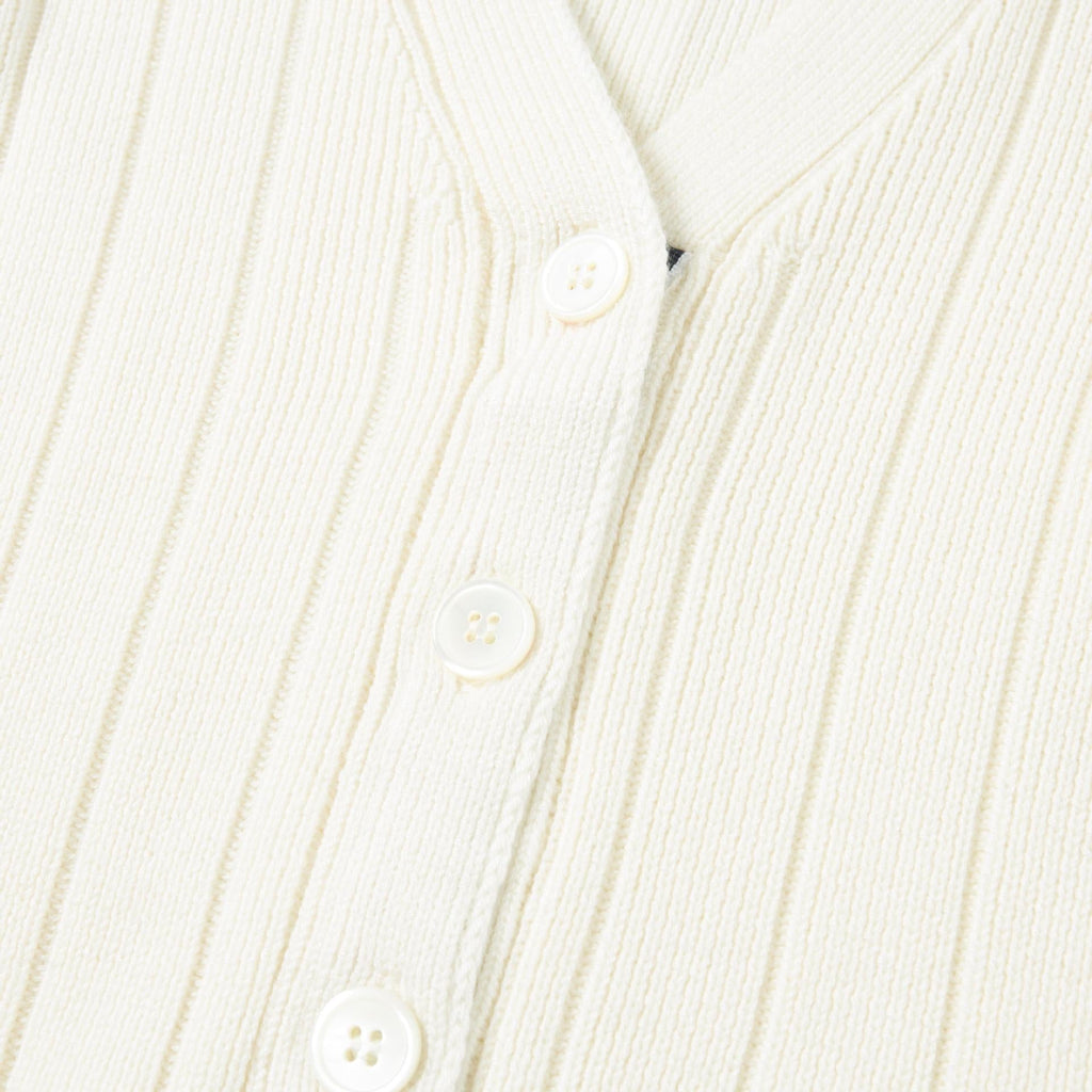 Cotton wool knitted cardigan - Image 6