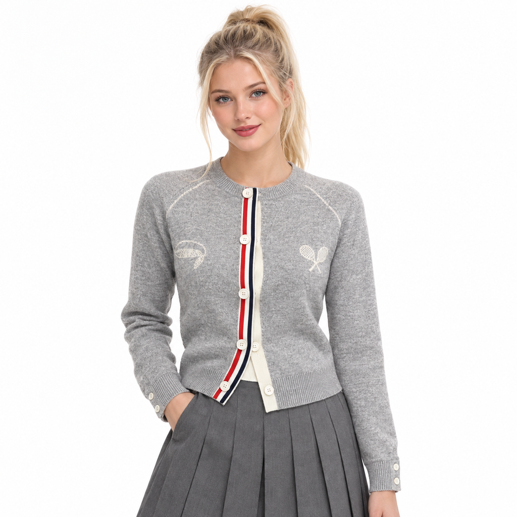 Wool cardigan - Model Main Image
